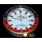 롤렉스 Dealer Clock GMT Style White Black/Red Swiss Quartz -ROLCLK027