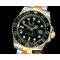 롤렉스 YG/YG 2008 GMT TT Black Swiss 2836 -ROLGMT105B