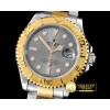 롤렉스 16623 Yachtmaster Men SS/YG Grey JF Asia 2836 -ROLYM090