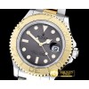 롤렉스 YachtMaster Mens YG/SS Grey BP Asia 2836 Mod3135 -ROLYM097C