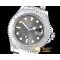 롤렉스 YachtMaster Men 18K Wrapped YG/SS Grey BP Swiss 2836 -ROLYM107
