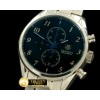 태그호이어 Carrera SLR SS/SS Black Jap Qtz -TAG0190B