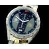 태그호이어 Indy 500 Mikograph SS/SS Grey/Black Jap OS20 Quartz -TAG0219C