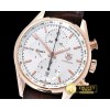 태그호이어 Tag Carrera Cal. 1887 RG/LE White V6F Asia 7750 -TAG0294B