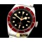 튜더 Heritage Black Bay SS/SS Black/Red Asian 28242 -TUD017