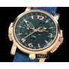 U-BOAT Perpetual Calendar RG/LE Blue Asian 2813 23J -UN044A